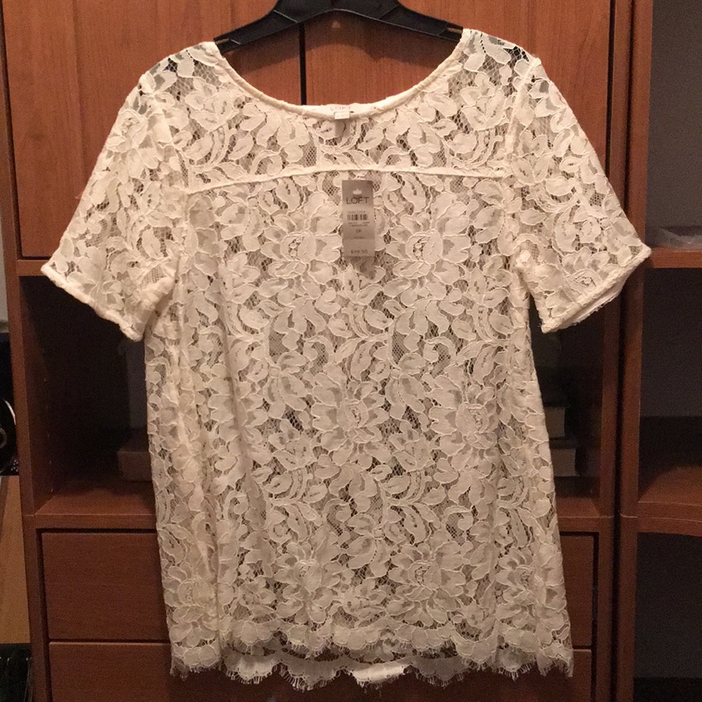 Loft Lace Top